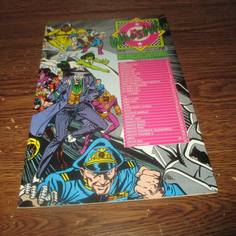 DC Comics Who's Who: The Definitive Directory - Volume 11 (DC Comics, 1986)